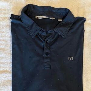 Travis Mathew Dark Blue Polo Shirt